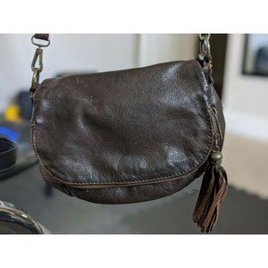 Handmade Artisan Brown Glove Leather Hobo Shoulder